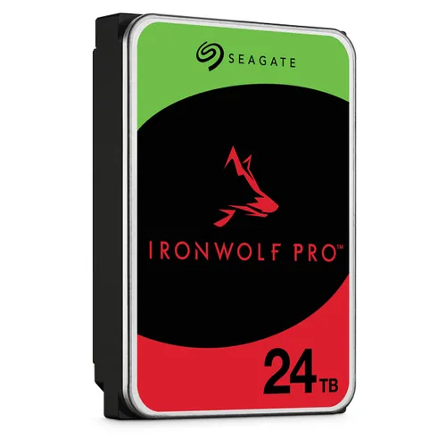 Seagate IronWolf Pro ST24000NT002 disco duro interno 24 TB 7200 RPM 512 MB 3.5" Serial ATA III