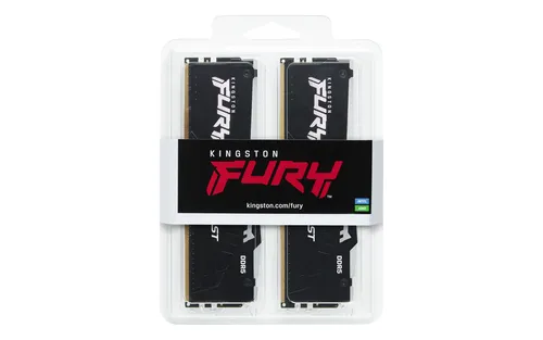 Kingston Technology FURY Beast 64GB 6000MT/s DDR5 CL30 DIMM (Kit de 2) RGB EXPO