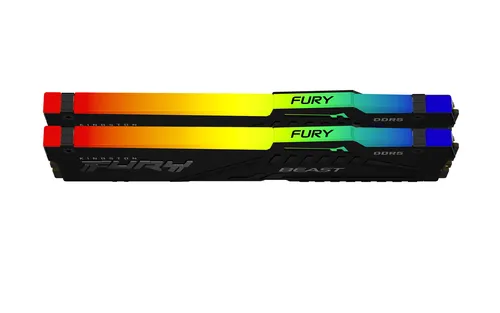 Kingston Technology FURY Beast 64GB 6000MT/s DDR5 CL30 DIMM (Kit de 2) RGB EXPO