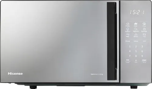 Hisense 742039 microondas Plata Microondas con grill Encimera 20 L 700 W