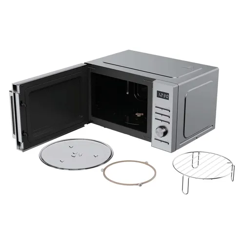 Candy CMW323GDS Plata Microondas con grill Encimera 23 L 800 W