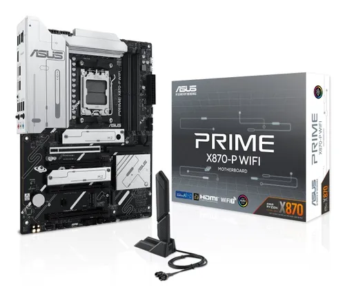 ASUS Prime X870-P WIFI AMD X870 Zócalo AM5 ATX