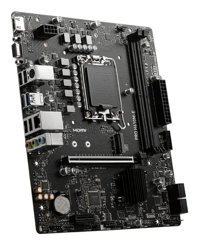 MSI PRO H610M-E placa base Intel H610 LGA 1700 micro ATX
