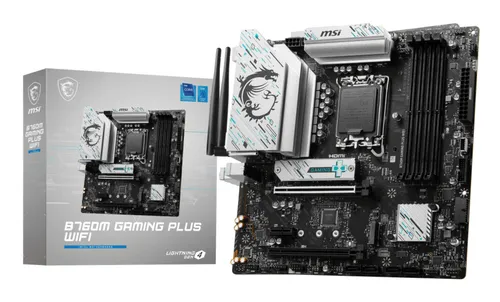 MSI B760M GAMING PLUS WIFI placa base Intel B760 LGA 1700 micro ATX