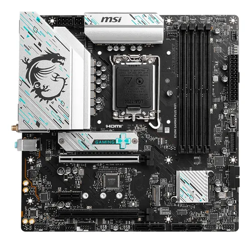 MSI B760M GAMING PLUS WIFI placa base Intel B760 LGA 1700 micro ATX