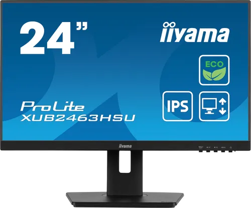 iiyama ProLite XUB2463HSU-B1 Computerbildschirm 60,5 cm (23.8") 1920 x 1080 Pixel Full HD LED Schwarz