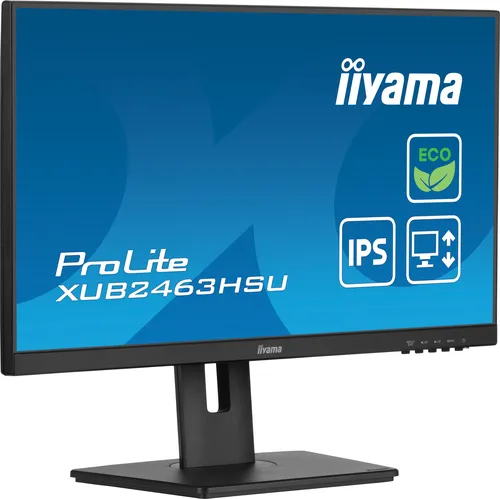 iiyama ProLite XUB2463HSU-B1 Computerbildschirm 60,5 cm (23.8") 1920 x 1080 Pixel Full HD LED Schwarz