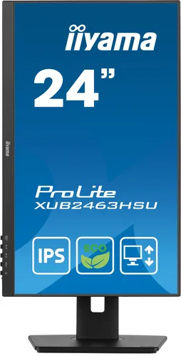 iiyama ProLite XUB2463HSU-B1 Computerbildschirm 60,5 cm (23.8") 1920 x 1080 Pixel Full HD LED Schwarz