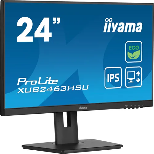 iiyama ProLite XUB2463HSU-B1 Computerbildschirm 60,5 cm (23.8") 1920 x 1080 Pixel Full HD LED Schwarz
