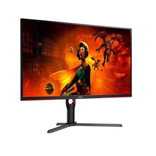AOC G3 U32G3X/BK Computerbildschirm 80 cm (31.5") 3840 x 2160 Pixel 4K Ultra HD LED Schwarz, Rot