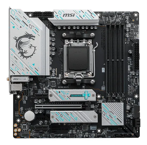 MSI B650M GAMING PLUS WIFI placa base AMD B650 Zócalo AM5 micro ATX