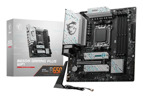 MSI B650M GAMING PLUS WIFI placa base AMD B650 Zócalo AM5 micro ATX