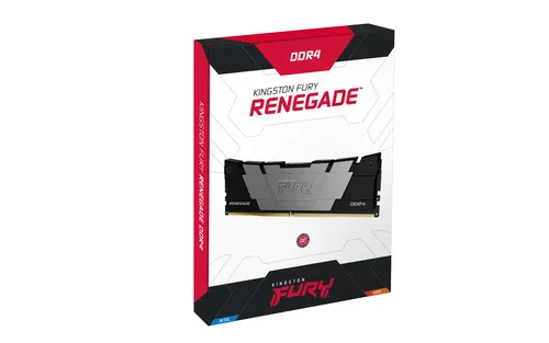 Kingston Technology FURY 32GB 3200MT/s DDR4 CL16 DIMM (Kit de 2) 1Gx8 Renegade Black