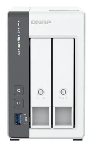 QNAP TS-216G servidor de almacenamiento NAS Torre Cortex-A Cortex-A55 4 GB 0 TB Blanco