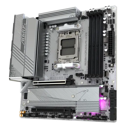 GIGABYTE B650M AORUS ELITE AX ICE Moederbord