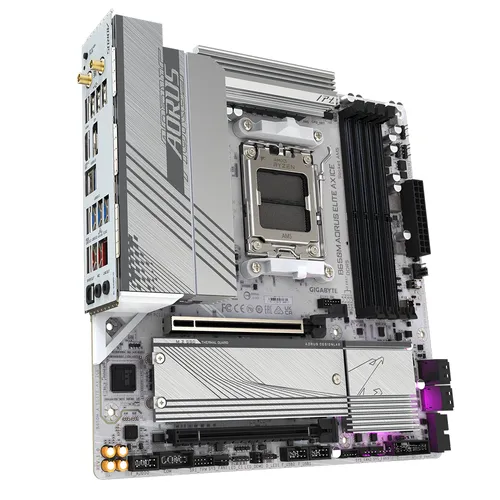 GIGABYTE B650M AORUS ELITE AX ICE Moederbord