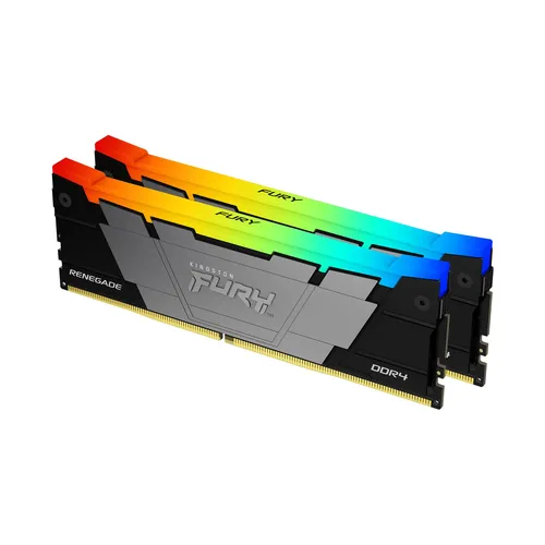 Kingston Technology FURY 32 GB 3600 MT/s DDR4 CL16 DIMM (Kit de 2) 1Gx8 Renegade RGB