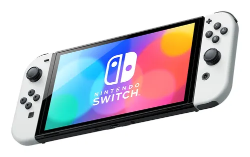 Nintendo Switch OLED + Mario Kart 8 Deluxe + Switch Online 12 Months draagbare game console 17,8 cm (7") 64 GB Touchscreen Wifi Wit
