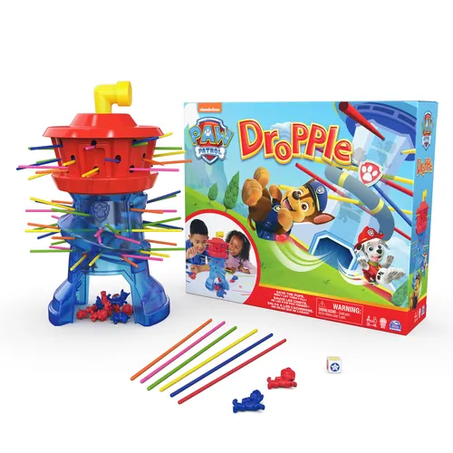 Games PAW Patrol Dropple, giochi per famiglie, giochi per età prescolare, giochi classici, gioco PAW Patrol, giochi per serate di gioco in famiglia, dai 4 anni in su