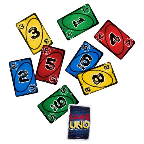 Mattel Games Liar’s UNO Card Game for Adults, Kids, Families, Parties & Game Nights, Trick Play & Bluffing