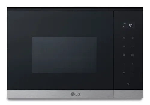 LG MG7Z2593D micro-onde Noir, Acier inoxydable Micro-ondes grill Intégré 25 L 900 W
