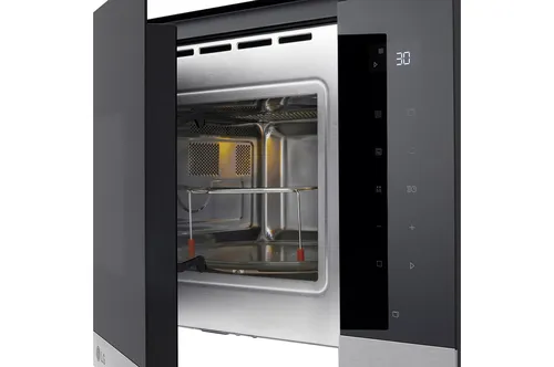 LG MG7Z2593D micro-onde Noir, Acier inoxydable Micro-ondes grill Intégré 25 L 900 W