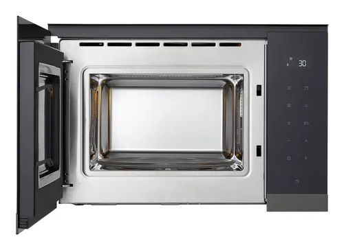 LG MG7Z2593B micro-onde Noir, Acier inoxydable Micro-ondes grill Intégré 25 L 900 W