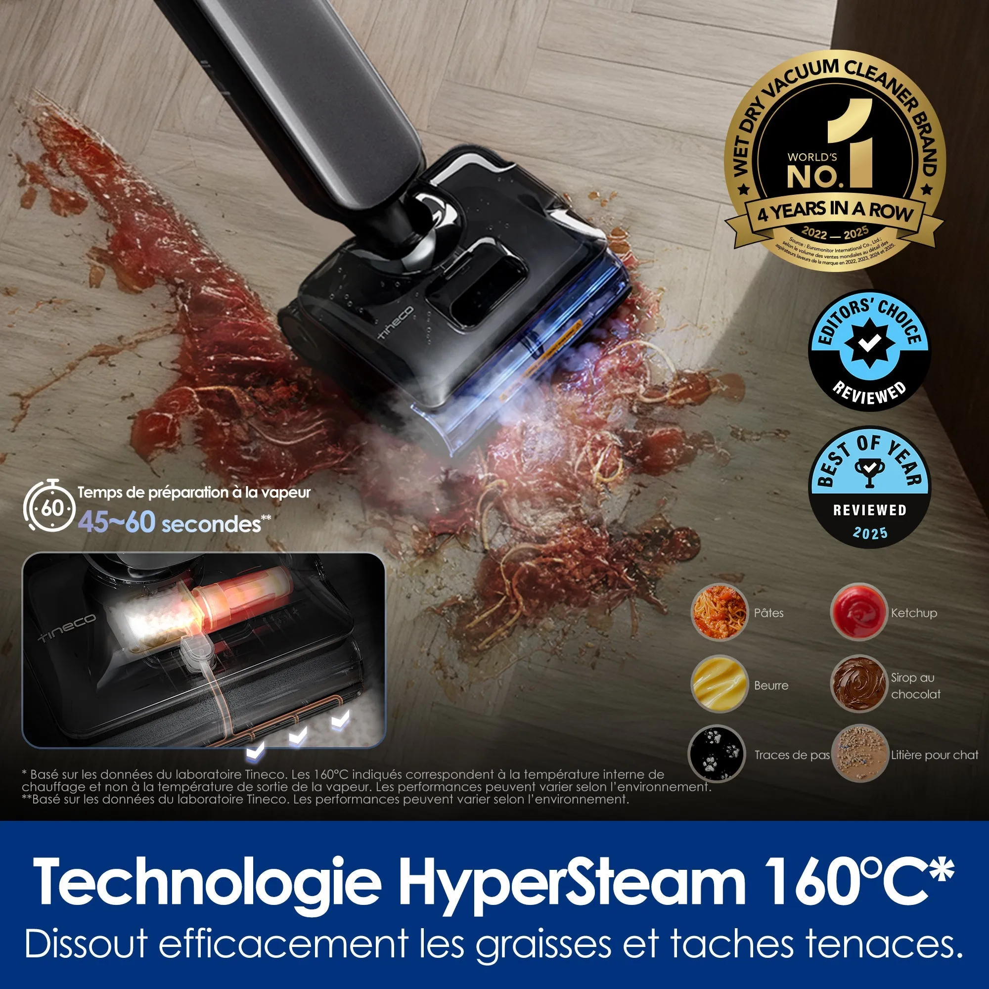 Tineco Floor One S9 Artist Steam Pro Aspirateur Laveur