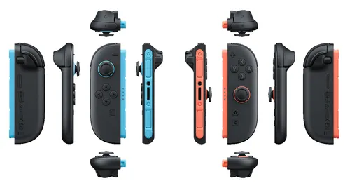Nintendo Joy-Con 2 Nero, Blu, Rosso Bluetooth Joystick Analogico/Digitale Nintendo Switch 2
