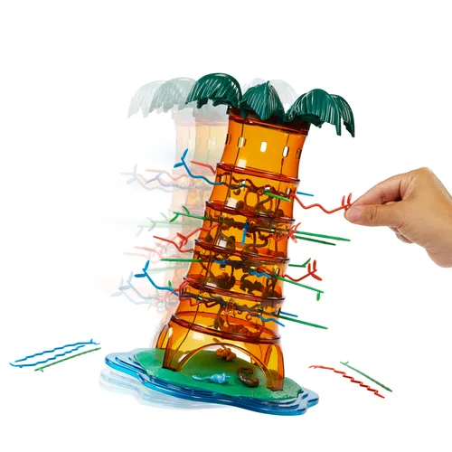 Mattel Games Tumblin’ Monkeys Rockin’ Tree Party Game for Kids, Family & Game Nights