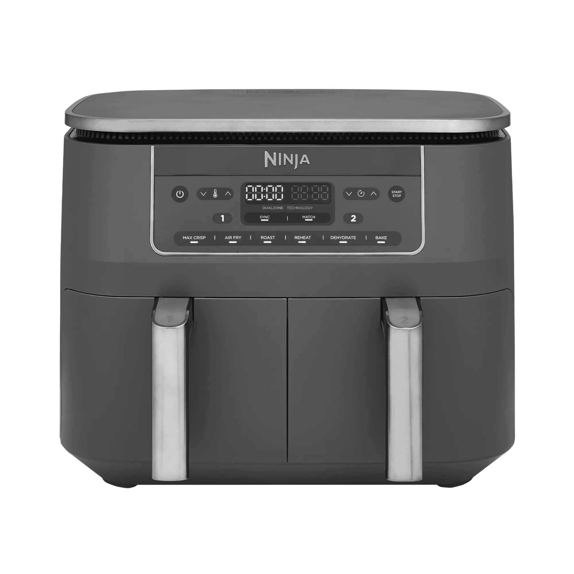 Air Fryer Ninja DualZone, 7.6L, 6-en-1, Gris