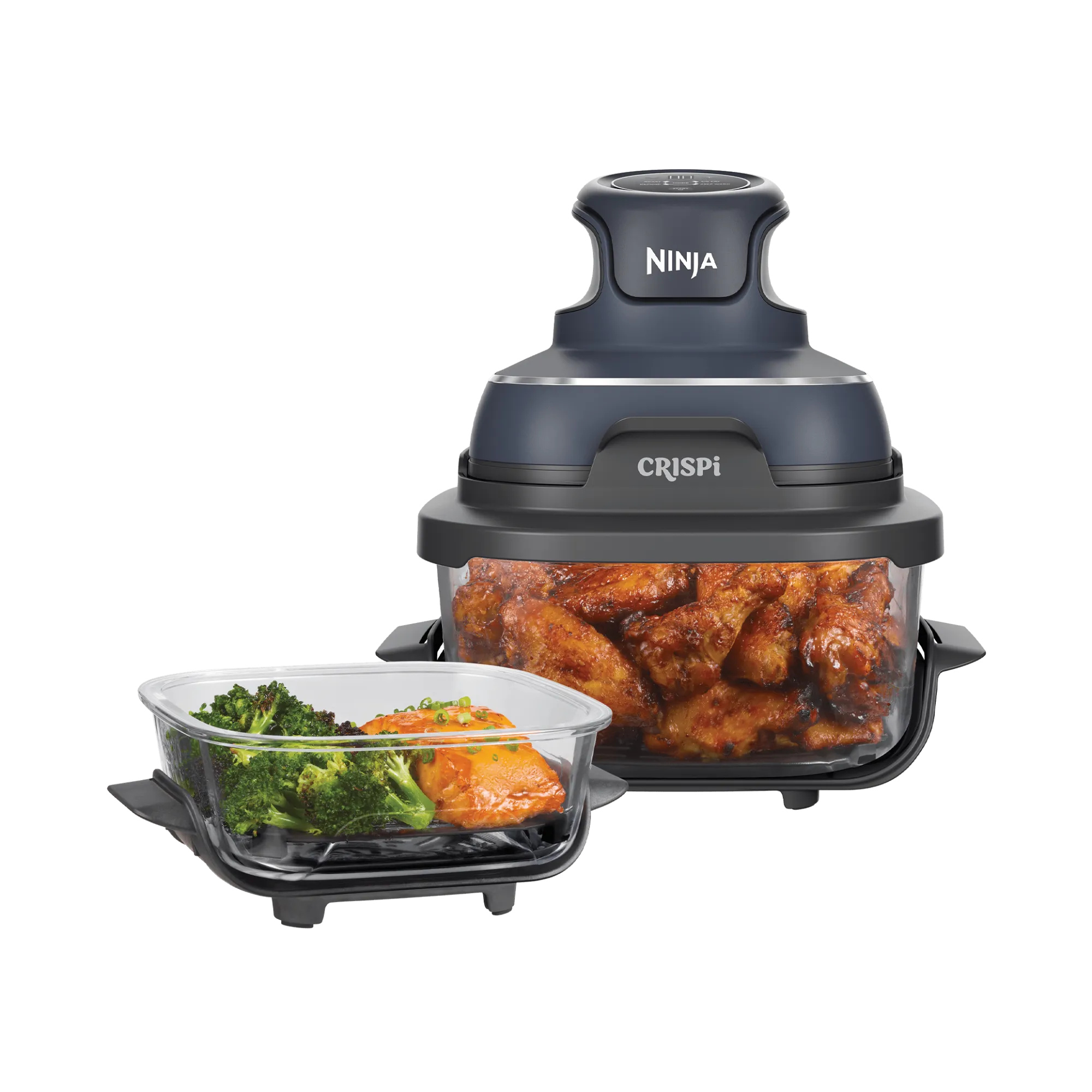 Air Fryer modulaire en verre Ninja CRISPi Bleu Cyber Space