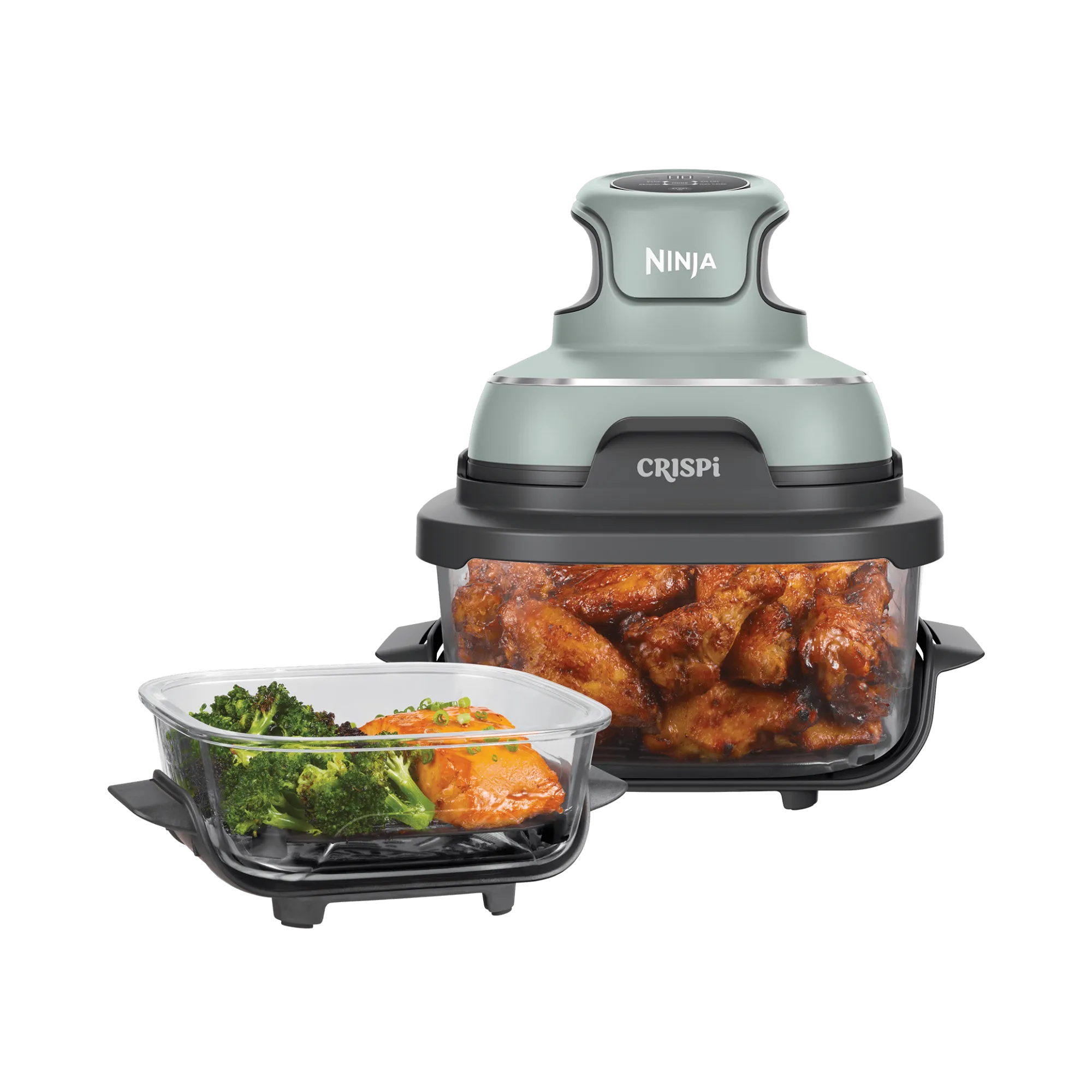 Air Fryer modulaire en verre Ninja CRISPi Sauge