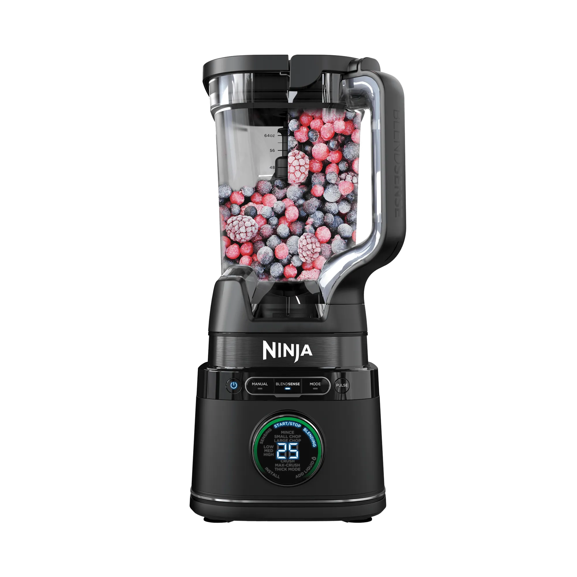 Blender intelligent Ninja Detect 1 200 W avec pichet 2,1 L et verres individuels