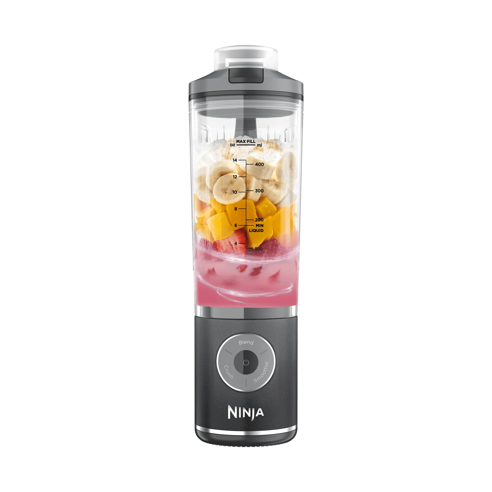 Blender portable sans fil Ninja Blast Max 570 ml Gris Froid