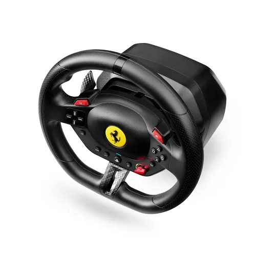 Thrustmaster T98-P Ferrari 296 GTB Nero USB Sterzo + Pedali Analogico/Digitale PC, PlayStation 4, PlayStation 5
