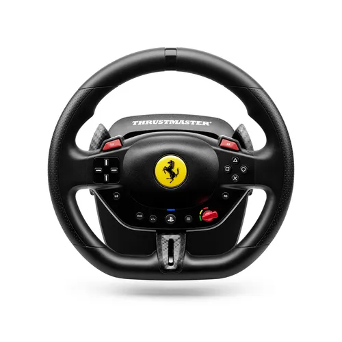 Thrustmaster T98-P Ferrari 296 GTB Nero USB Sterzo + Pedali Analogico/Digitale PC, PlayStation 4, PlayStation 5