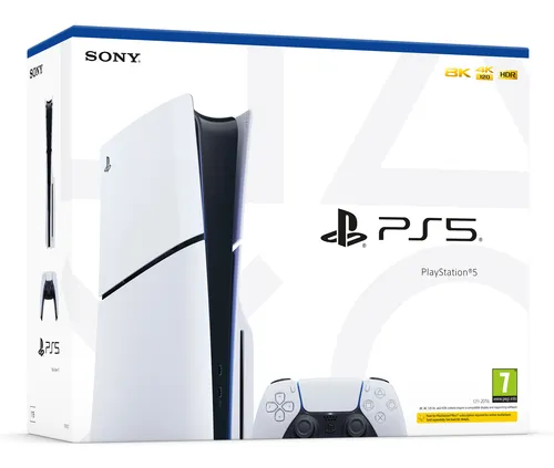 Sony Interactive Entertainment PlayStation 5 Slim 1 To Wifi Noir, Blanc