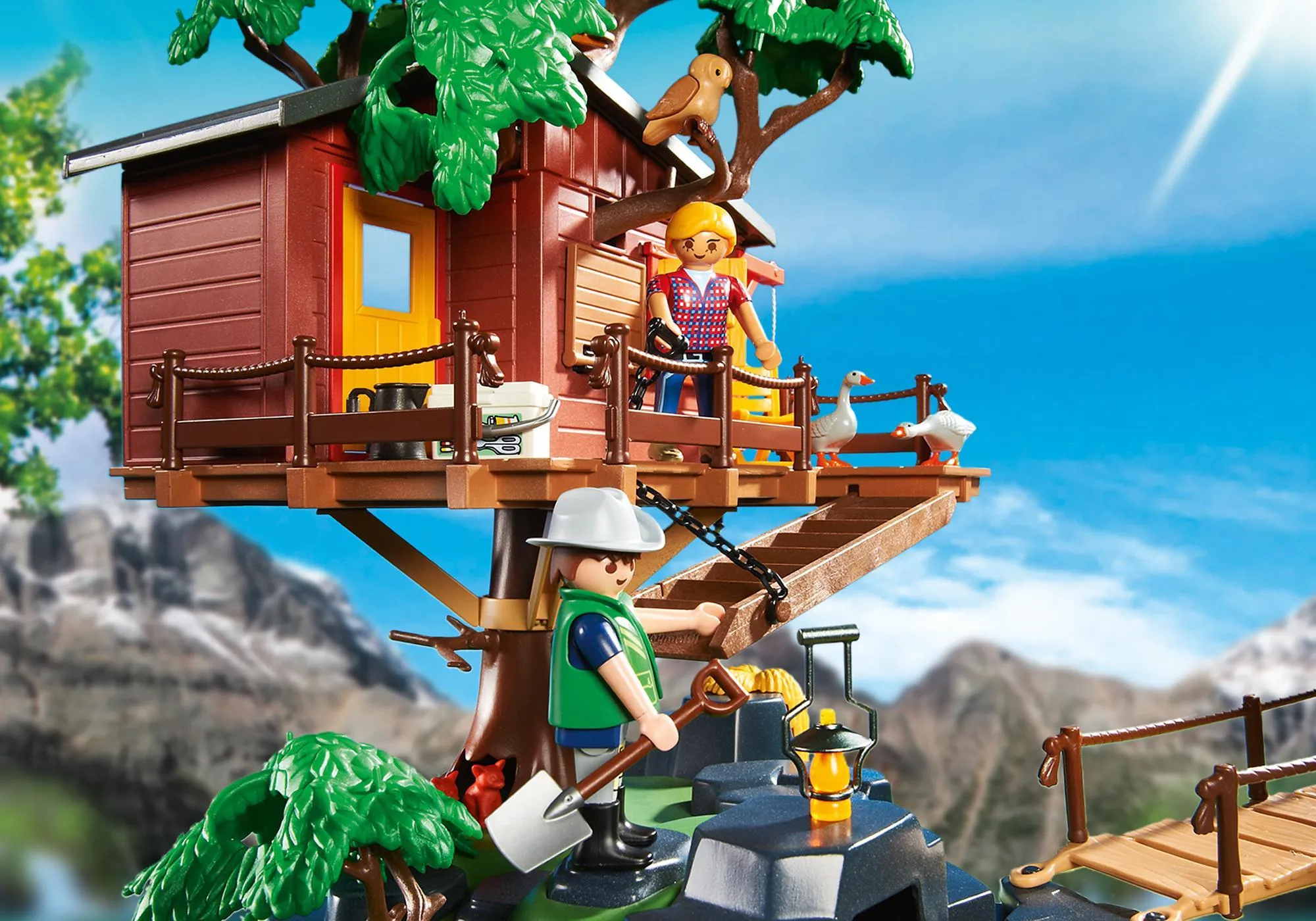 Playmobil 5557 Cabane des aventuriers dans les arbres
