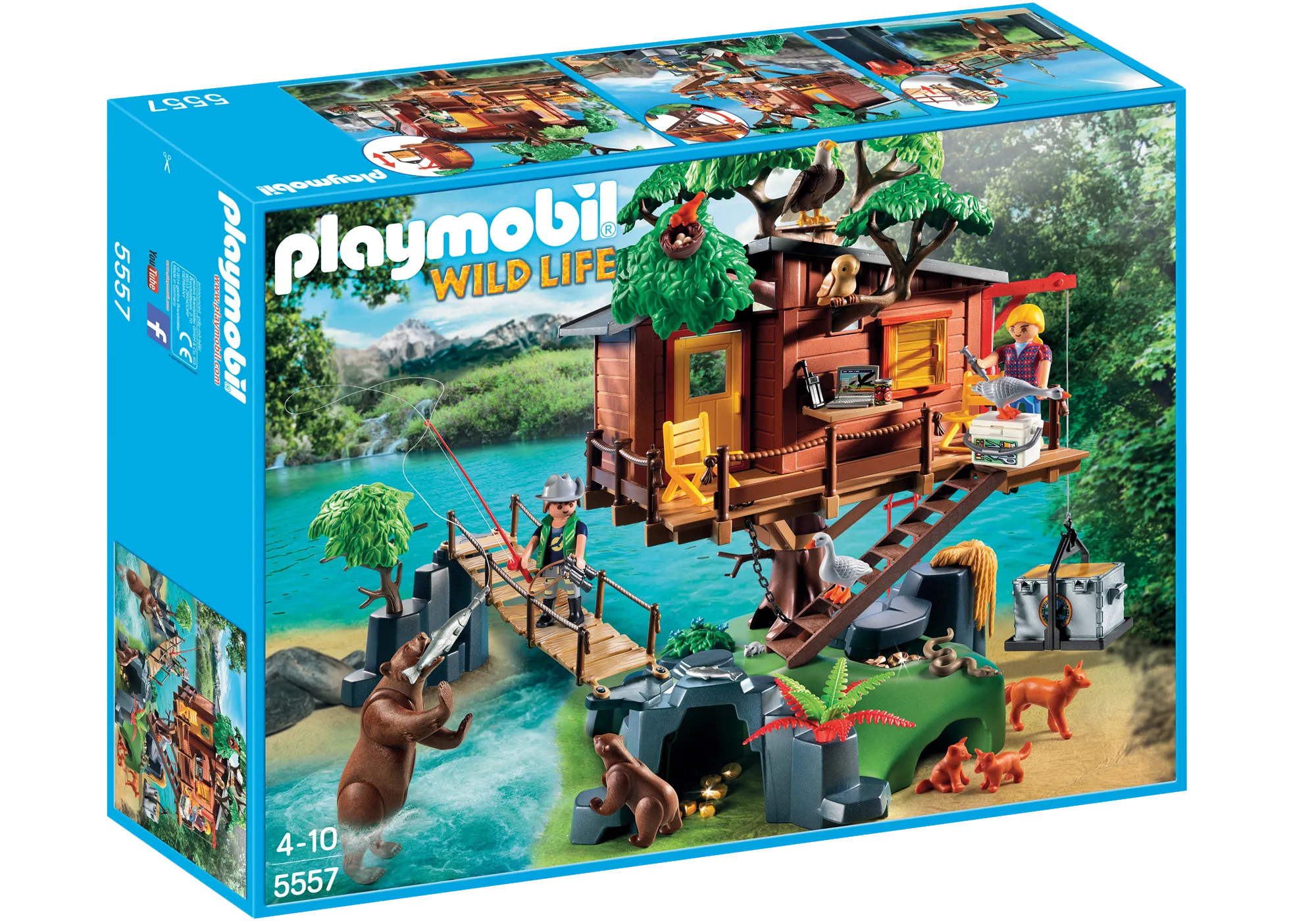 Playmobil 5557 Cabane des aventuriers dans les arbres