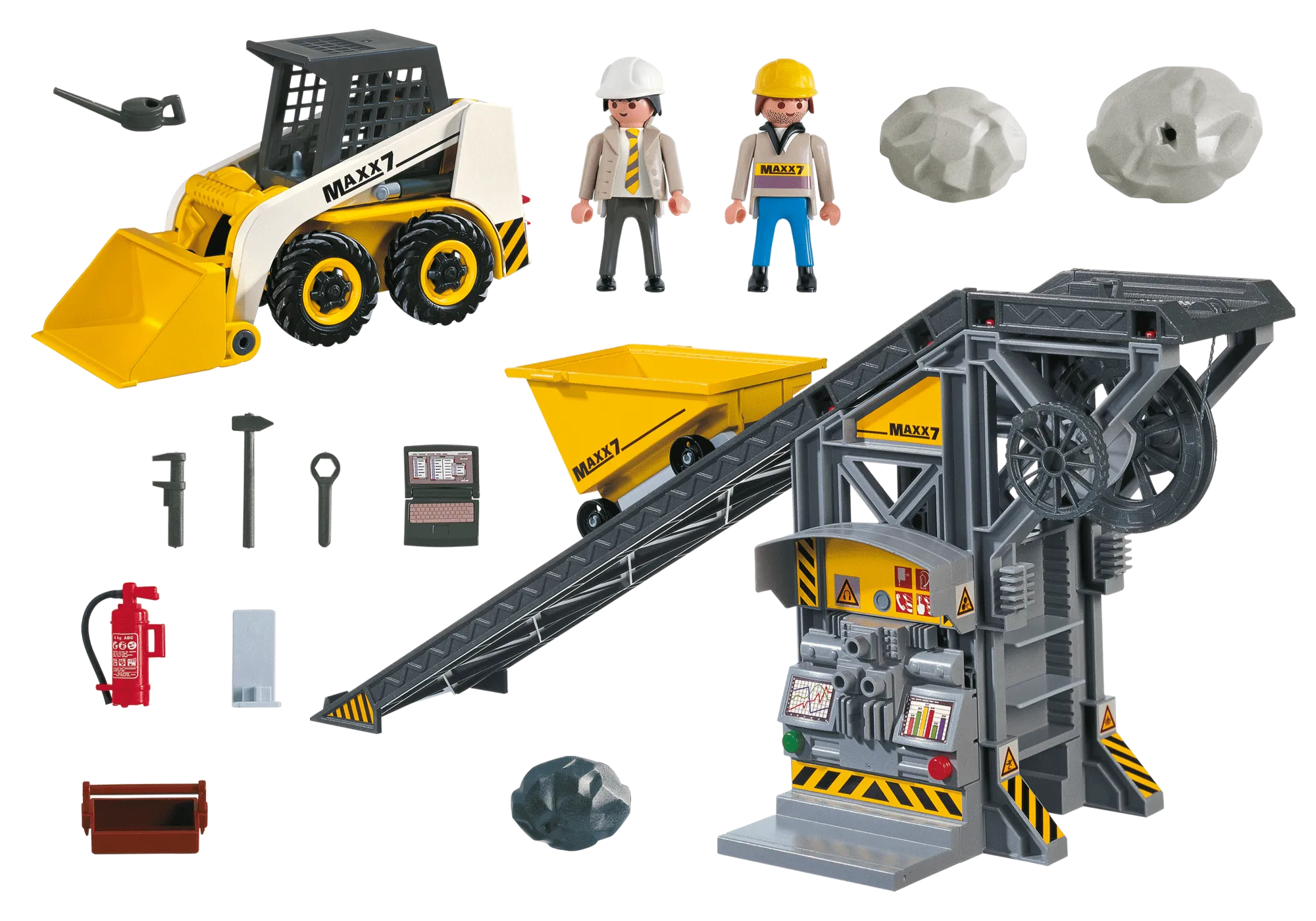 Playmobil 4041 Convoyeur avec pelleteuse
