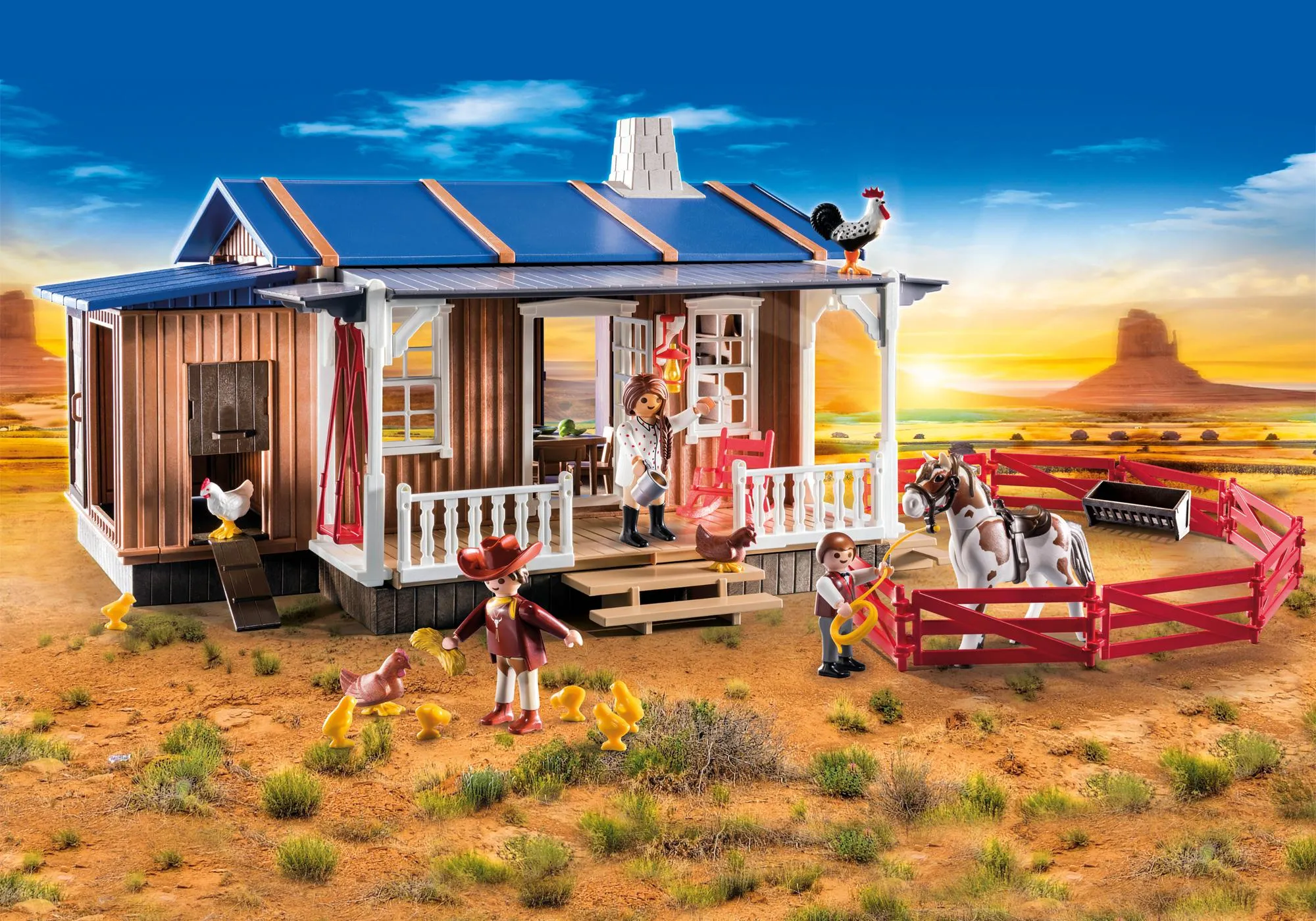 Playmobil 70945 Ferme du Far-West