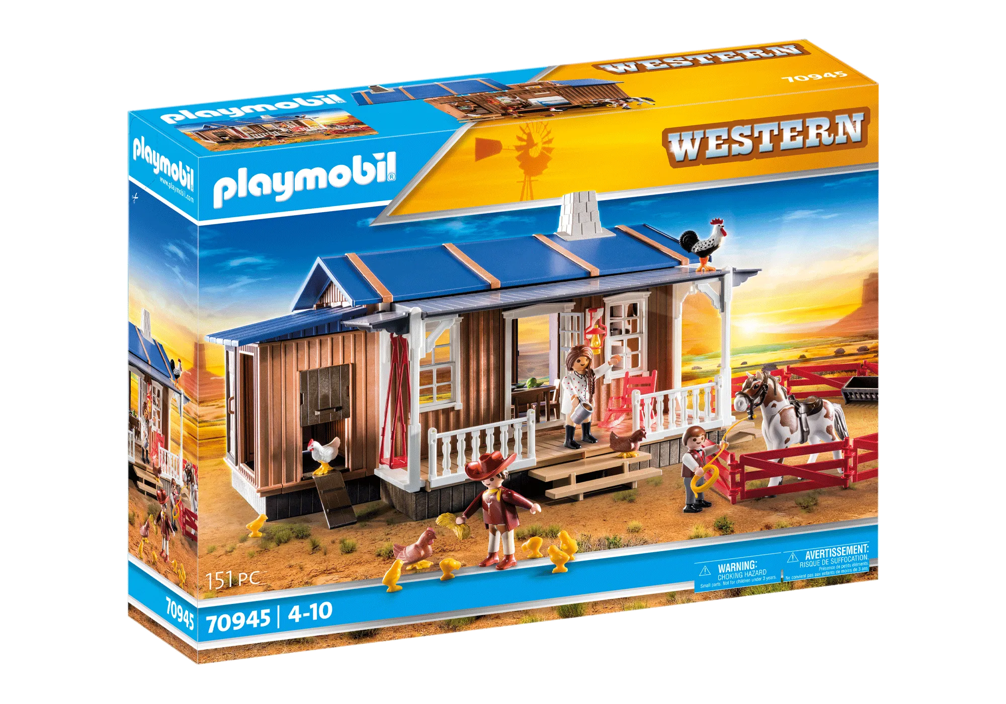 Playmobil 70945 Ferme du Far-West