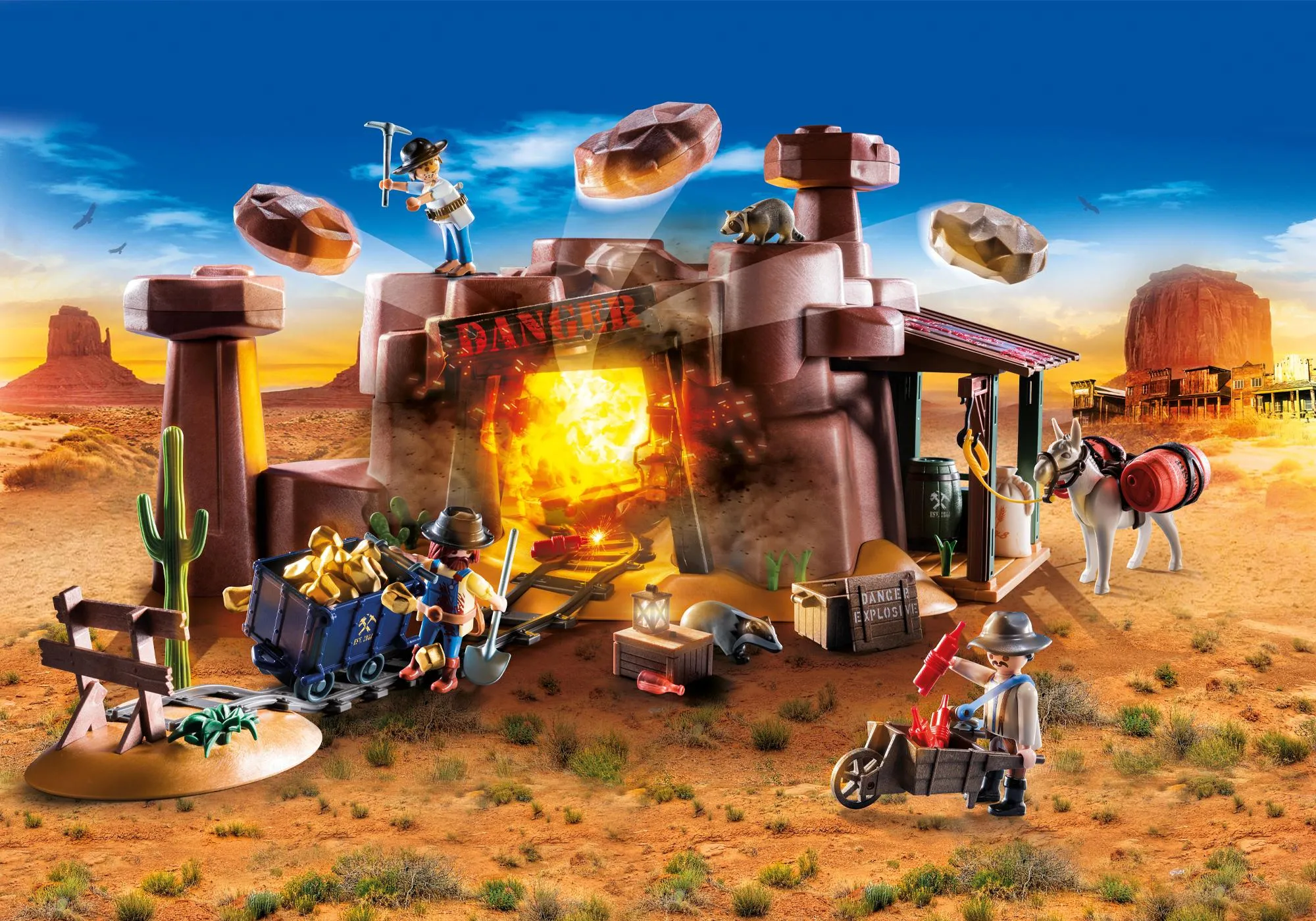 Playmobil 70948 Mine d'or du Far-West
