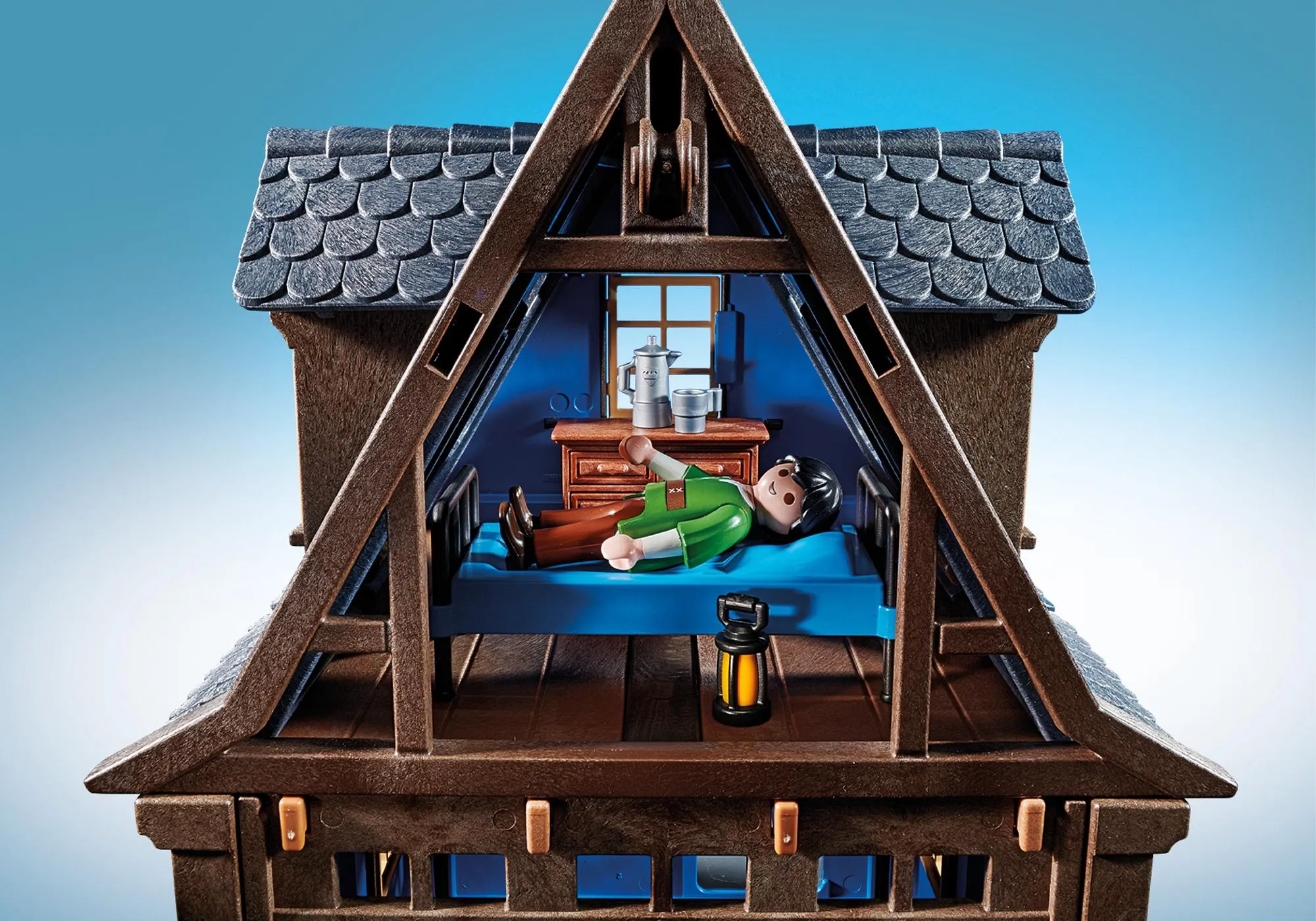 Playmobil 70958 Maison bleue à colombages