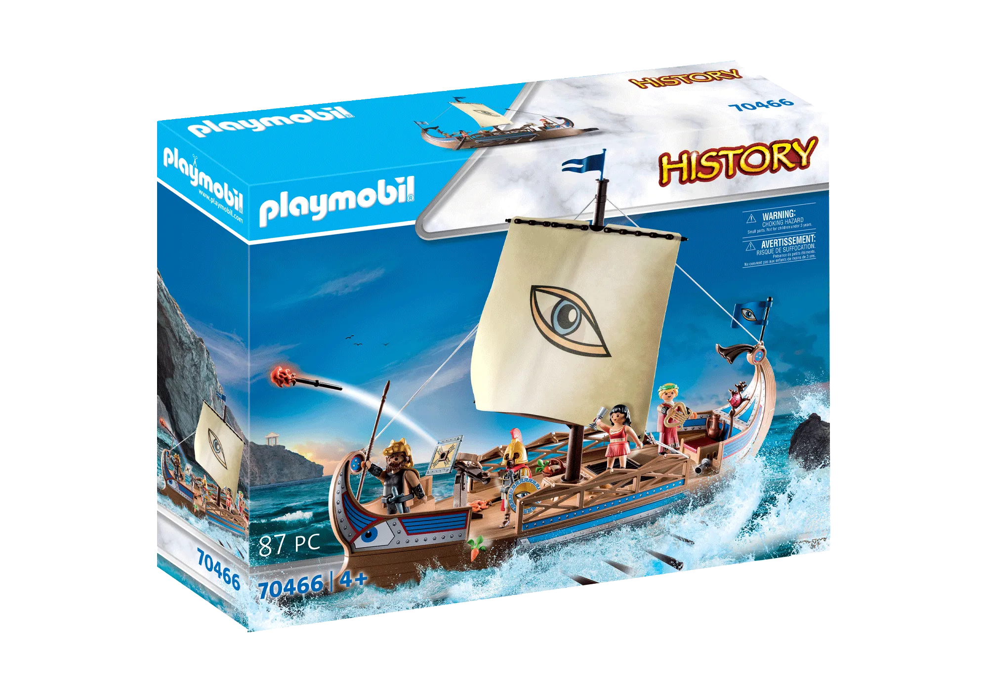 Playmobil 70466 Argo et les argonautes