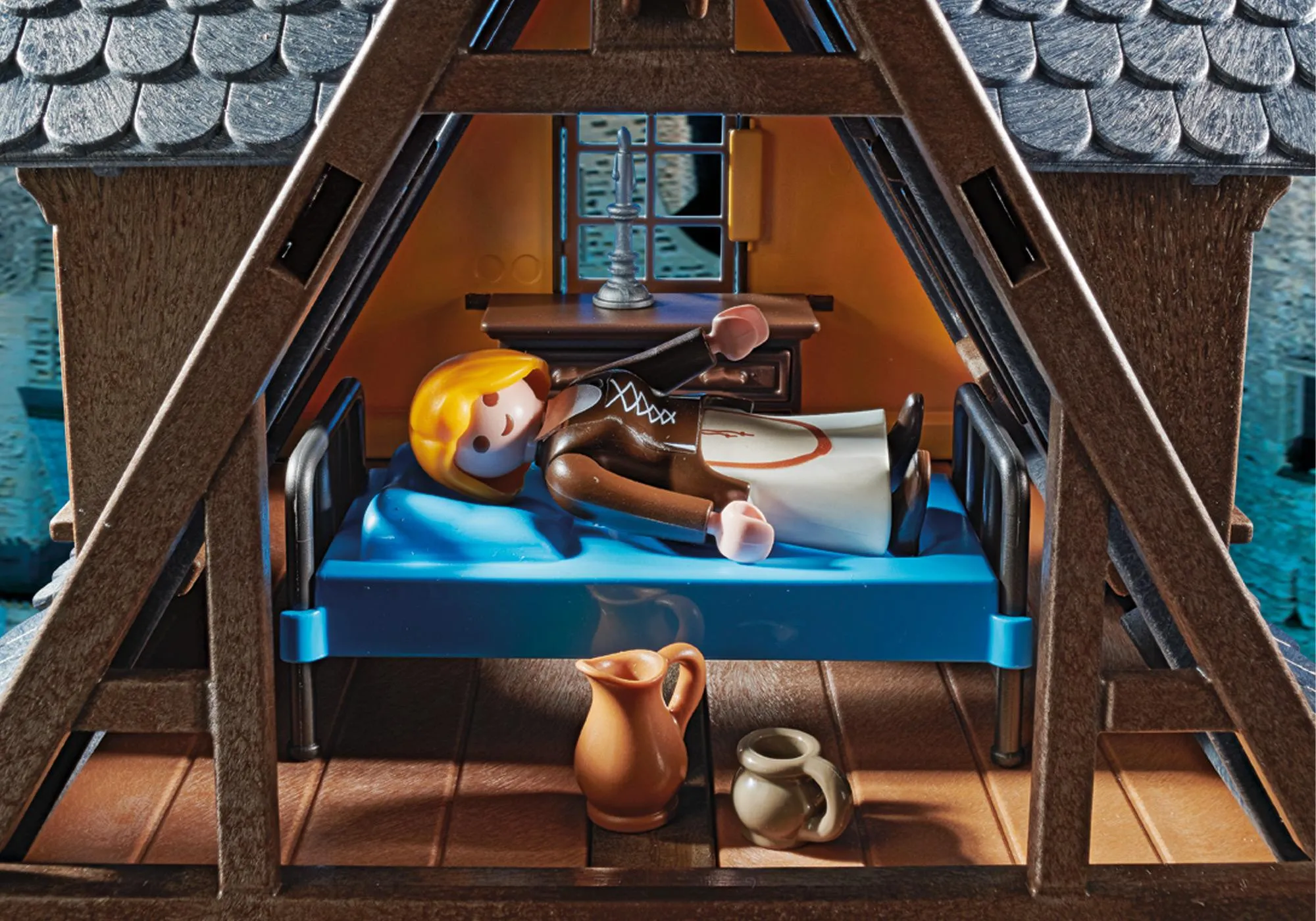Playmobil 70957 Maison à colombage jaune