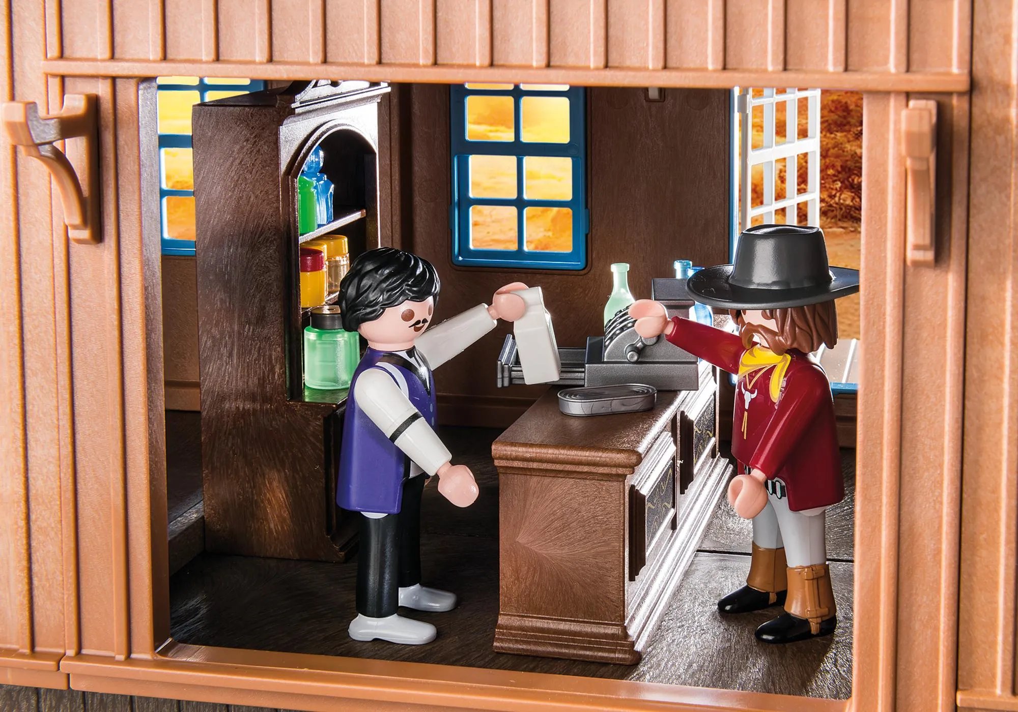 Playmobil 70947 Magasin du Far-West avec studio