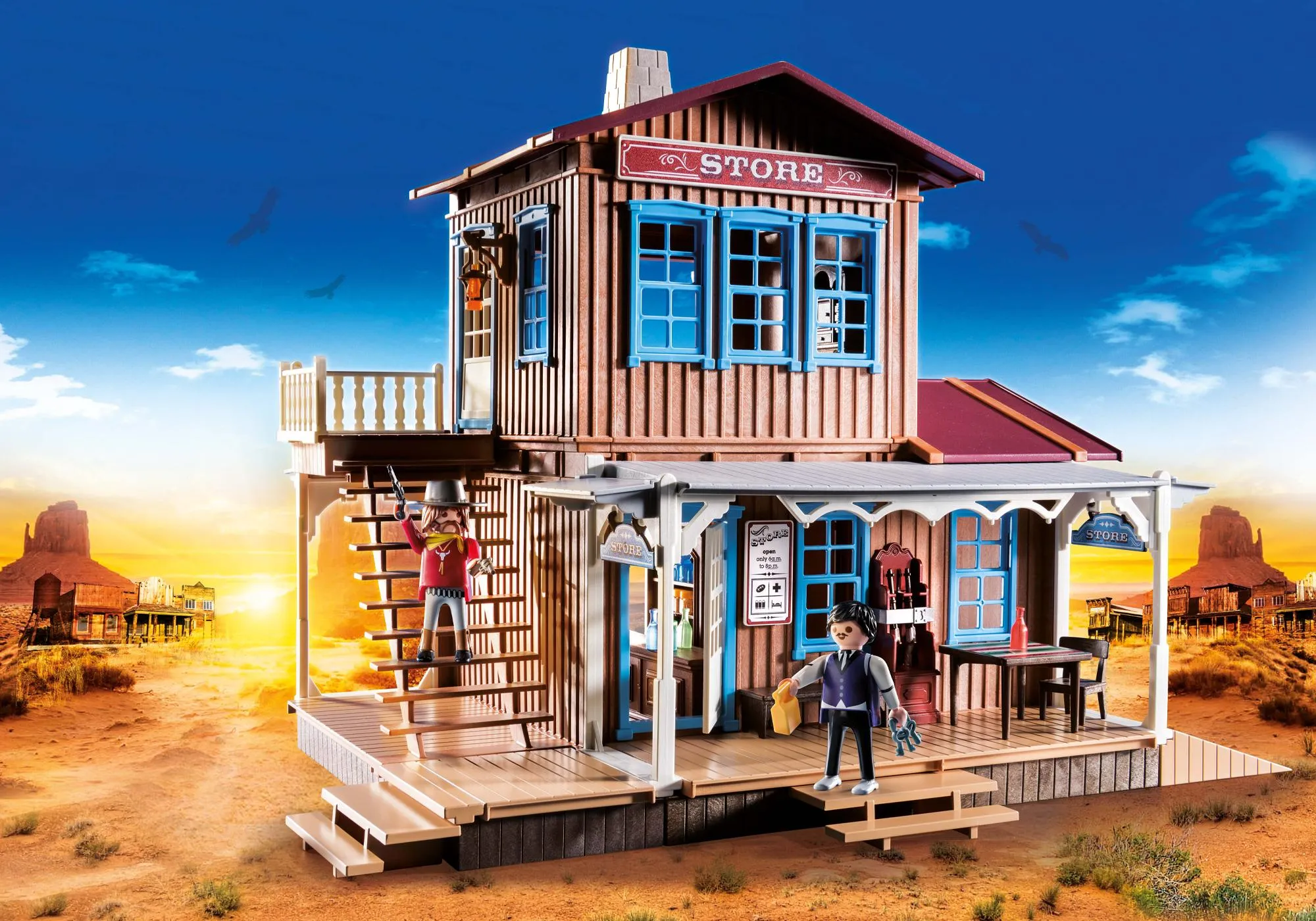 Playmobil 70947 Magasin du Far-West avec studio