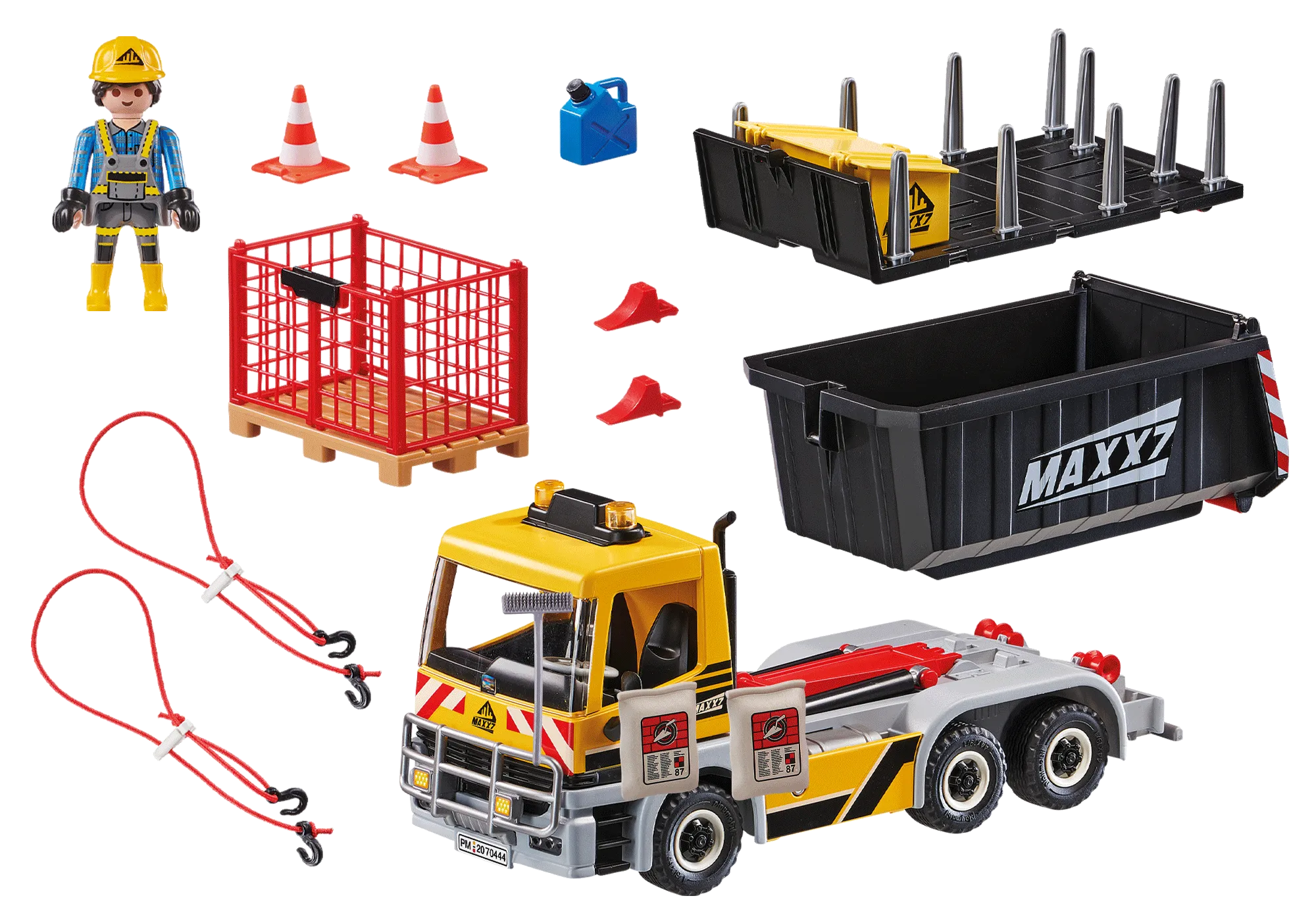 Playmobil 70444 Camion avec benne et plateforme